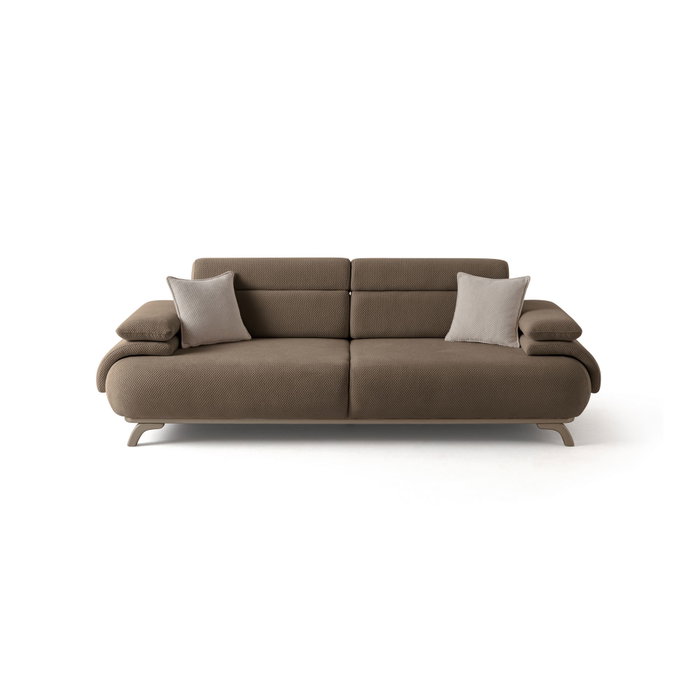 Atelier Del Sofa Bonjo Silver - Earth Sofá de 3 plazas